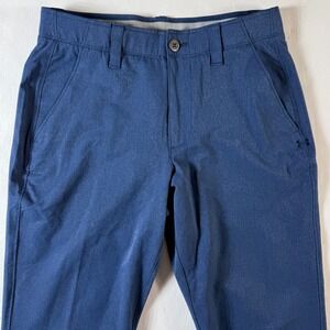 Under Armour Performance Pants Men's 30x32 Blue Golf Flat Front NWT MSRP 84.99